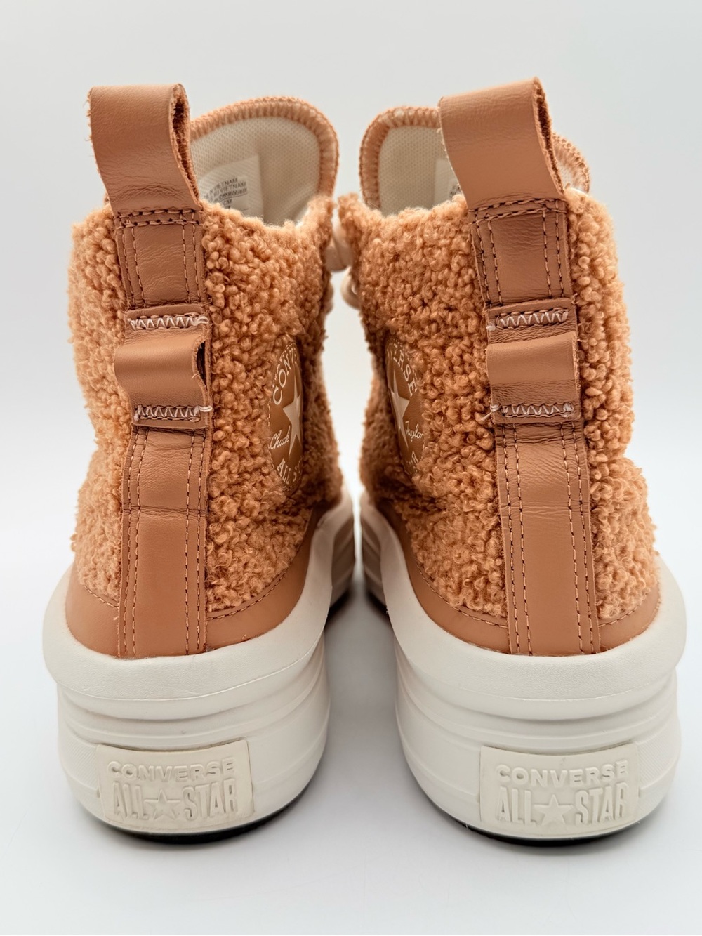Converse Chuck Taylor All Star Move Platform High Sherpa Tan Women’s 8.5 A04259C - Picture 7 of 10